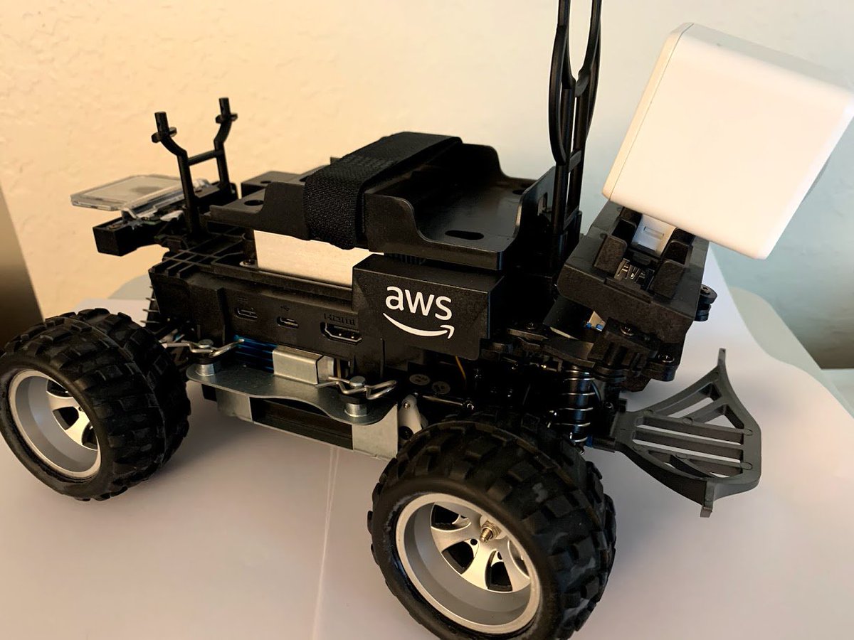 Amazon DeepRacer finally arrived! This is a great open source platform to do deep learning experiments. Hope to find some time to create some gym environments for PyBullet soon. Congrats @SahikaGenc and teams!