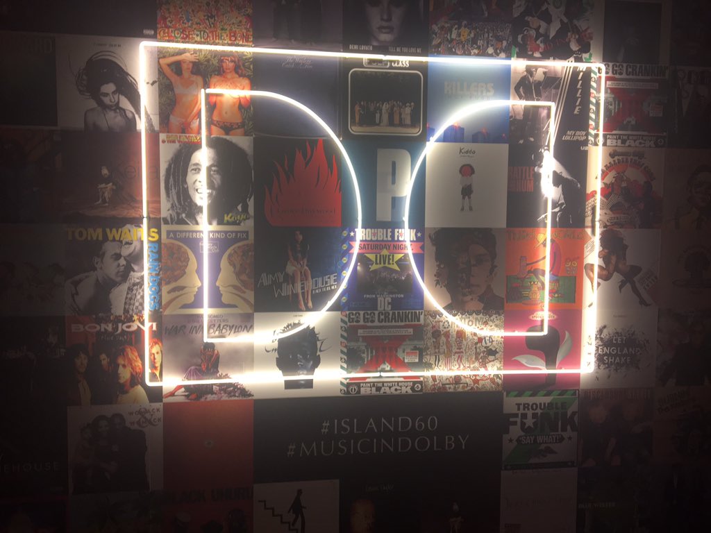 MufsinM's tweet photo. Going down through the history of @IslandRecords through the beautiful sounds of @Dolby. Hard to believe so many incredible artists have come through this label. #island60 #musicindolby https://t.co/AtvAbX9ESn