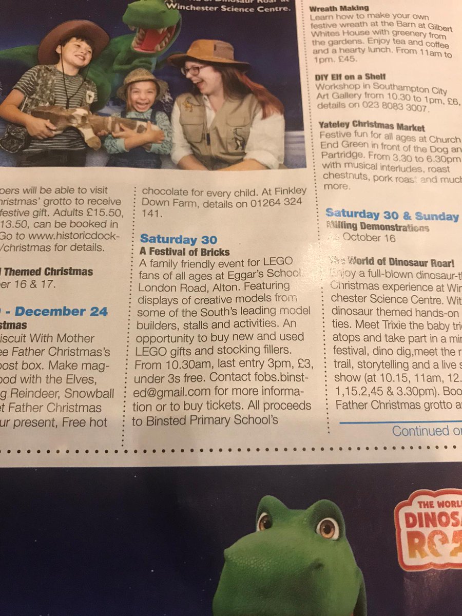 BinstedSchool's tweet photo. Great to be featured in @PrimaryTimes for our exciting #LEGO event. 

Thank you for spreading the word 🙏 https://t.co/JmnrERsQEd