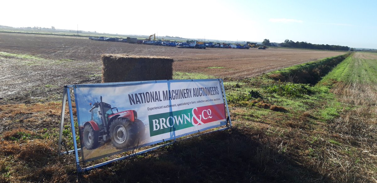 MattThompson158's tweet photo. My first Machinery Auction with Brown &amp; Co last week. Very enjoyable day with good kit and a strong trade. Looking forward to many more! https://t.co/c120f4pRVV