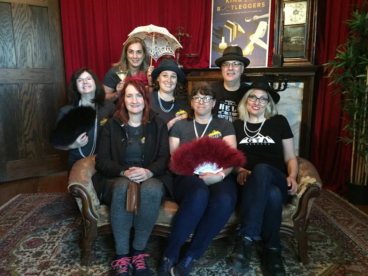 Did a little bonding at King of the Bootleggers Escape Room with GTA Peakers ⁦<a href="/CasaLomaToronto/">Casa Loma</a>⁩ this afternoon! ⁦<a href="/MyPeakChallenge/">My Peak Challenge</a>⁩ ⁦<a href="/SamHeughan/">Sam Heughan</a>⁩