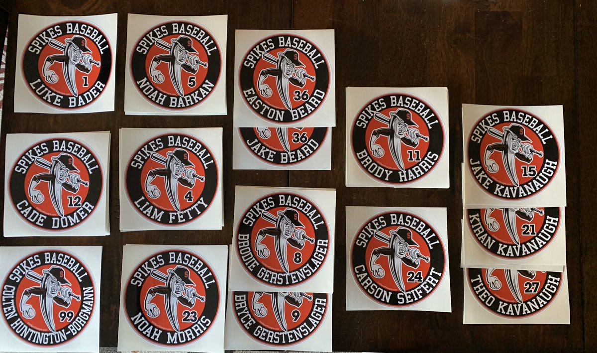 Ohio_Harris's tweet image. @ALLSPORTDESIGNS did an amazing job on our @SpikesBaseball car decal swag! Can’t wait to roll up to tournaments supporting our boys!!!
Thanks again!!! #spikesbaseball #shoplocal #supportyourboys
