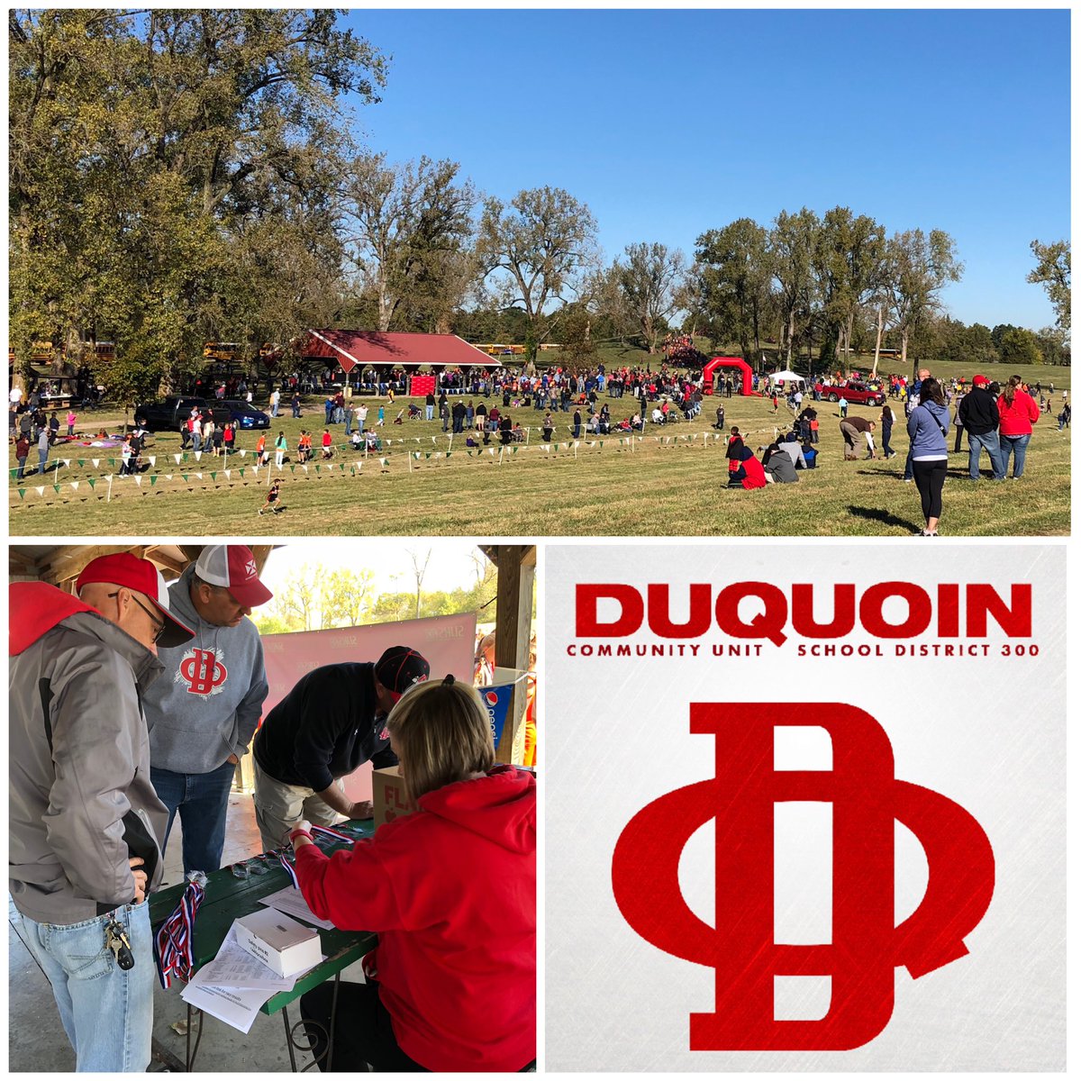 It was a beautiful day for the SIJHSAA State XC Meet at the fairgrounds today! Super job by <a href="/DQMSWarriors/">DQMS Warrior Sports</a> Jeremy Cornett in coordinating the event &amp; great teamwork by DMS to pull it off. Thanks to DMS NHS students &amp; DHS seniors for your volunteer work too!