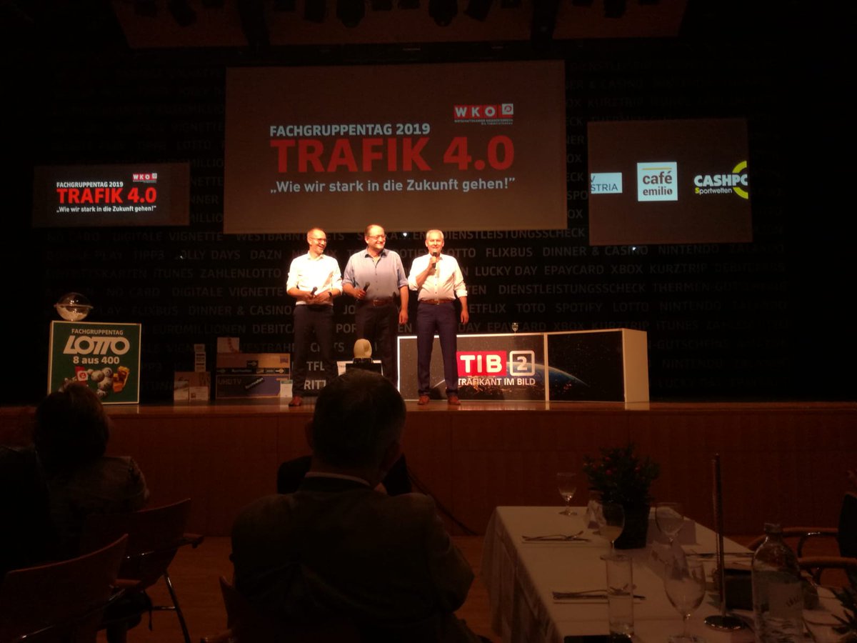 theCedt's tweet photo. #Autriche Fachgruppentag avec Tabakexpo 2019 theme produit #digital
#austria Fachgruppentag #Digital products
Josef Prirschl, Peter Schweinschwaller, Otmar Schwarzenbohler https://t.co/ootAUvsQtR