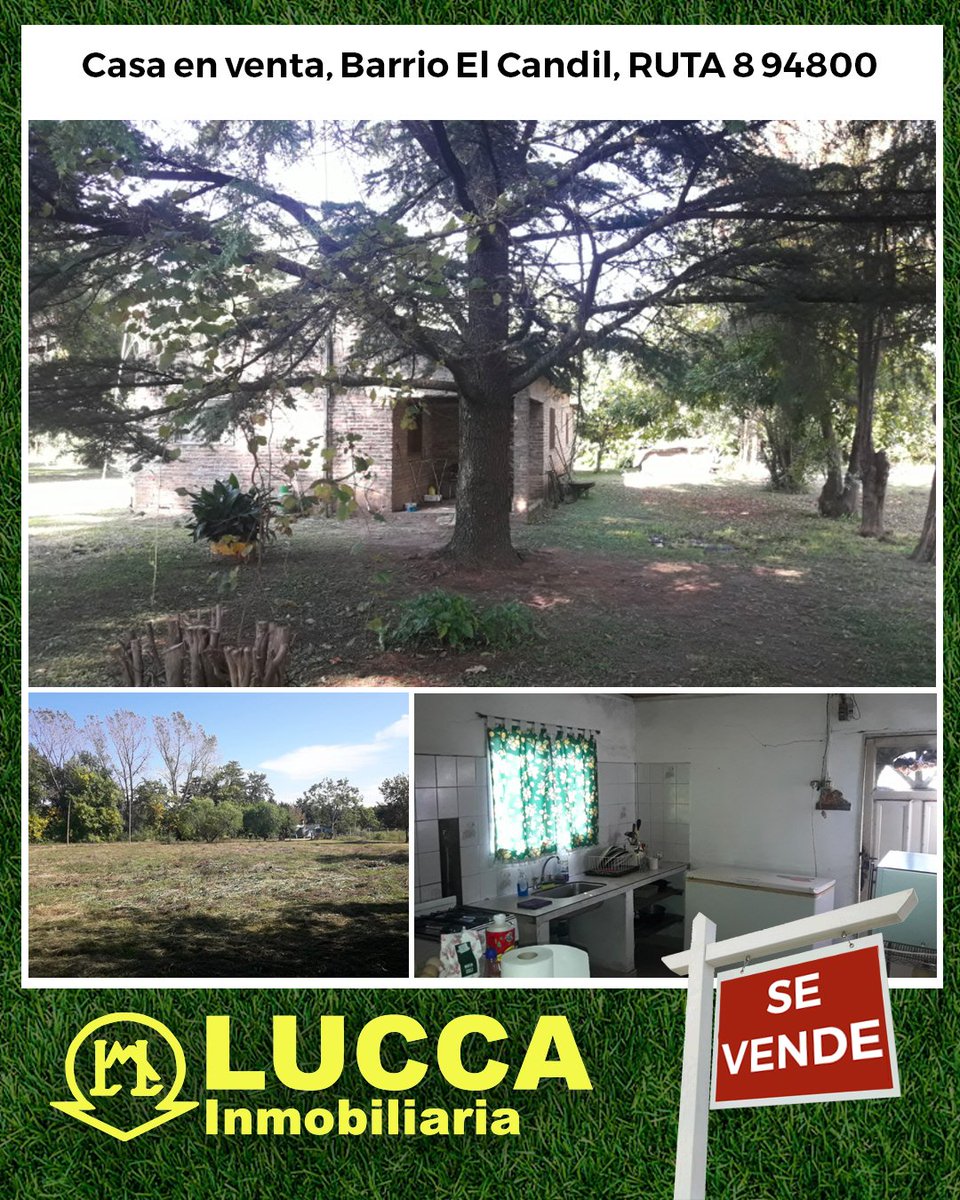 luccaInmo's tweet image. AMPLIO LOTE DE 5400 M2 CON IMPORTANTE ARBOLEDA, A 100 METROS DE AUTOPISTA PILAR-PERGAMINO (8)
EN EL KM. 94,800 
CUENTA CON UNA VIVIENDA A RESTAURAR DE 120 M2 CUBIERTOS

luccainmobiliaria.com.ar/detalle/venta/…