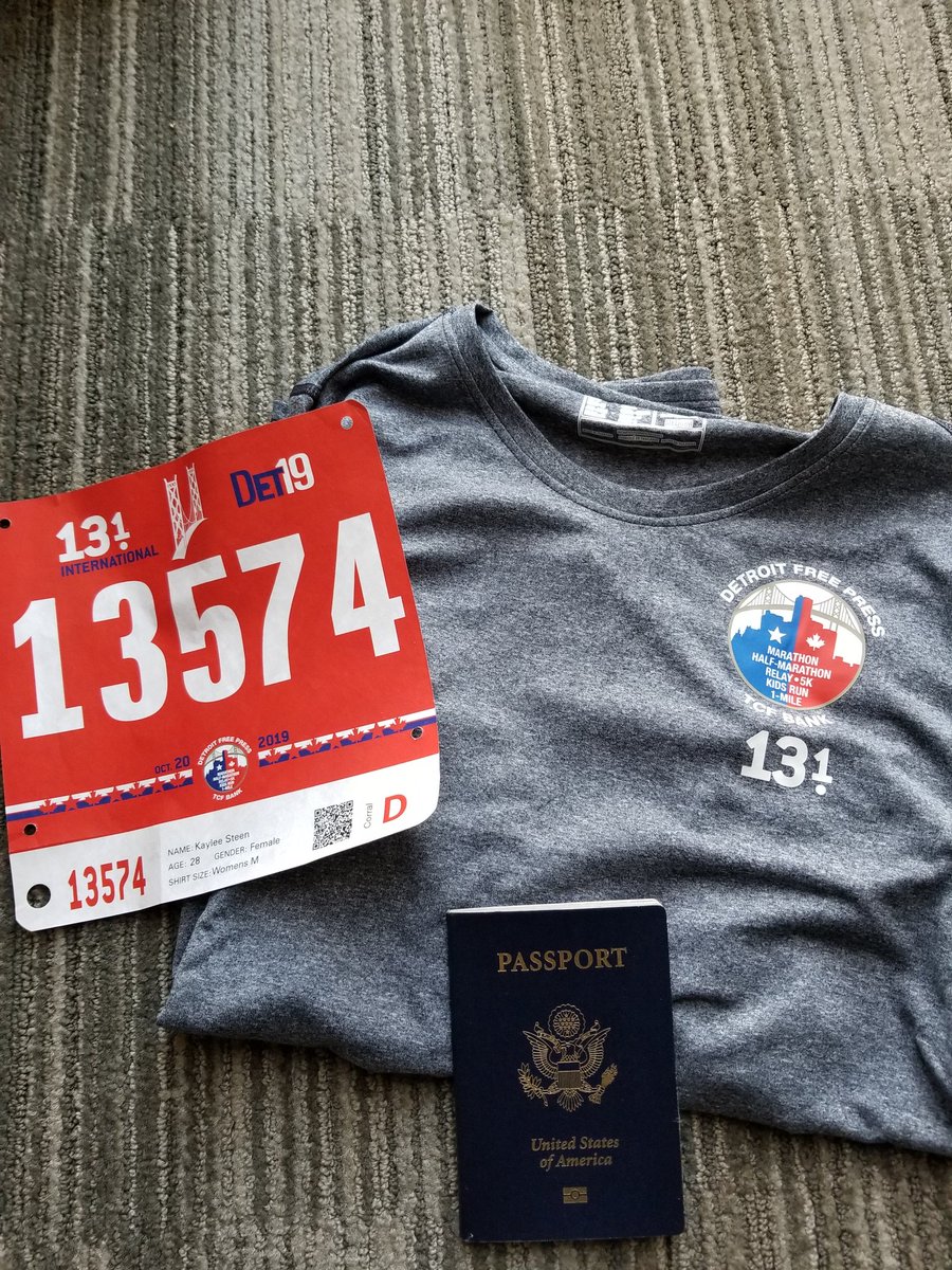 KayleeSteen7's tweet photo. Let's do this! #rundetroit #DET19 https://t.co/2kfruoEL5I