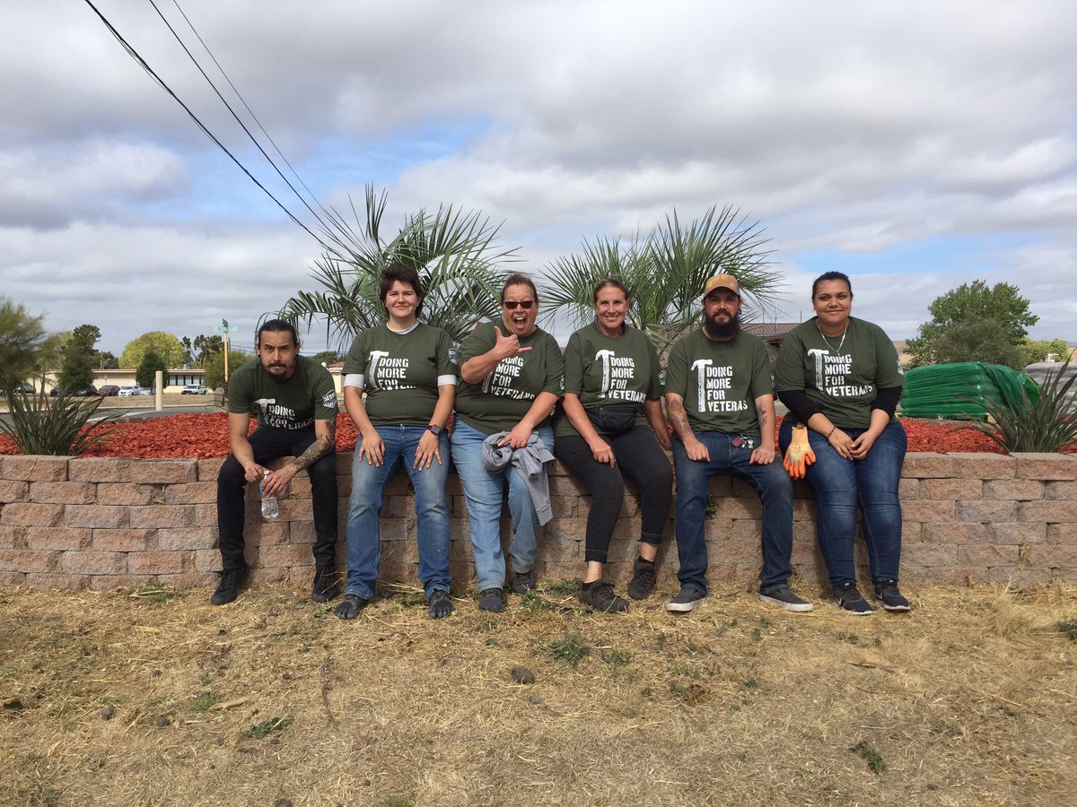 Great day giving back at Camp Parks with my awesome team and D295 #ChoosetoServe #TeamDepot