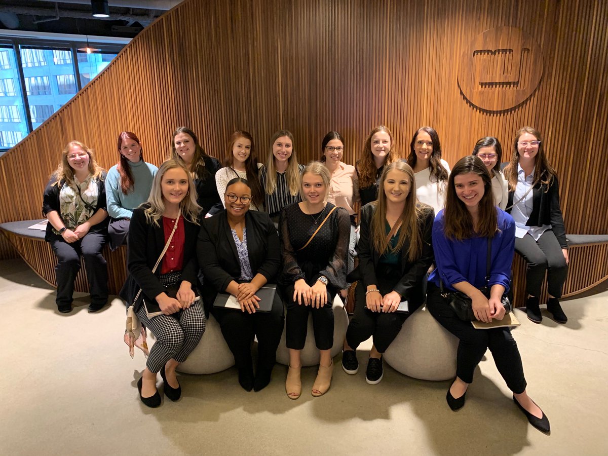 mnsuPRSSA's tweet photo. Yesterday, we had the chance to go on two great PR tours in Minneapolis that were both fun and informational at the @Twolves_PR and @karwoskicourage! Thanks to both of these PR teams and to everyone who joined us! #mnsuprssa https://t.co/HcziKoAcFa