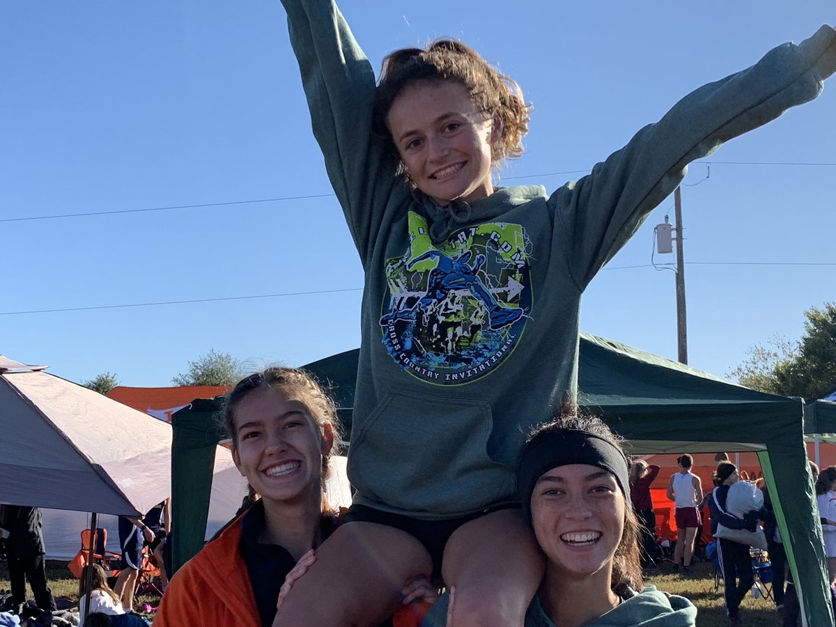 Excellent showing today in the Varsity A race at #MilestatXCInvite ...Matt joined Miles in the sub-17 club, Sasha was close to going sub-20, Sarah finished 3rd on our team as a freshman, and PR’s or SB’s for everyone! Happy birthday Acacia! <a href="/hayfieldsports/">Hawktivities</a>