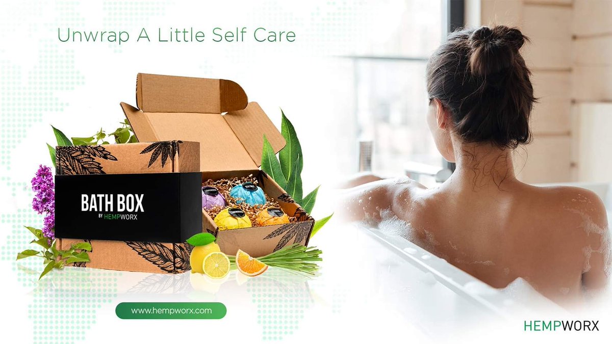HempworxNeashka's tweet photo. Our pure, potent CBD 🌱 oil joins forces with ingredients like pure sea salt and lavender essential oil to deliver 4 unique pampering 🧖♀️experiences for the mind and body. 🔥 #Bathbox #BathBombs #Relax #MomTime #EssentialOil #TubTime #CBD #Hemp https://t.co/LXvv2M1Vjl