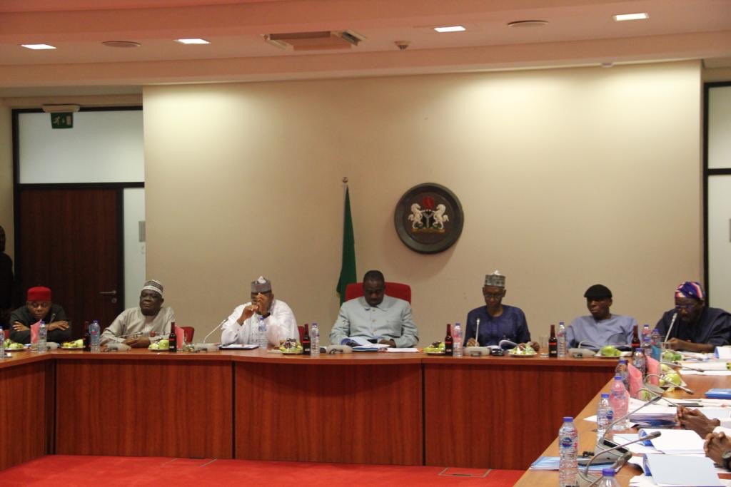 TCN_NIGERIA's tweet photo. @TCN_NIGERIA MD/CEO, UG Mohammed and Management Team at the 2020 Budget Defence Hearing by the Senate Committee on Power headed by Sen. Gabriel Suswam at the National Assembly, Abuja on 17th October, 2019. @NGRSenate https://t.co/25FavDJiZW