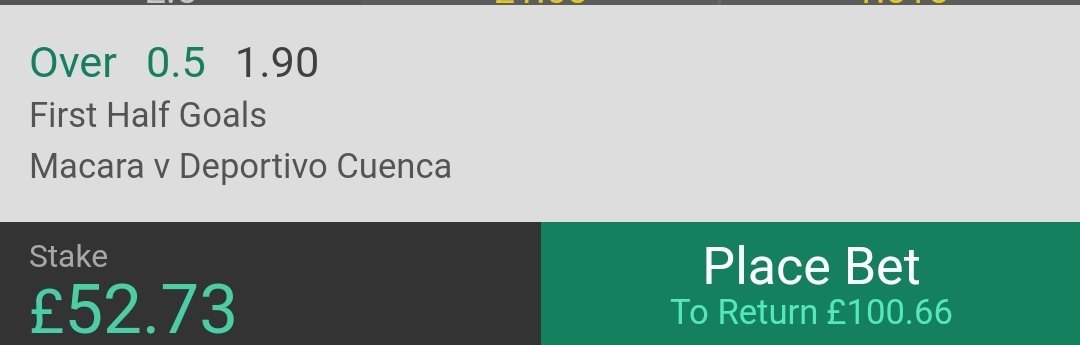 notch_tips's tweet image. £25 - £100 CHALLENGE

FINAL BET!!! BANKED £25 SO THIS IS RISK FREE!