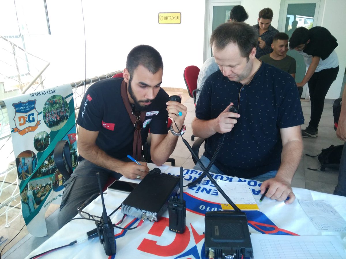 Akdeniz Dinamik Gençlik Spor Kulübü izcileri TC07AKRAD özel çağrı işaretiyle Jota çalışmalarına katılıyorlar. Havada görüşmek üzere!

<a href="/JOTAJOTI/">JOTA-JOTI</a> 
#JOTAJOTI 
#jotajoti2019