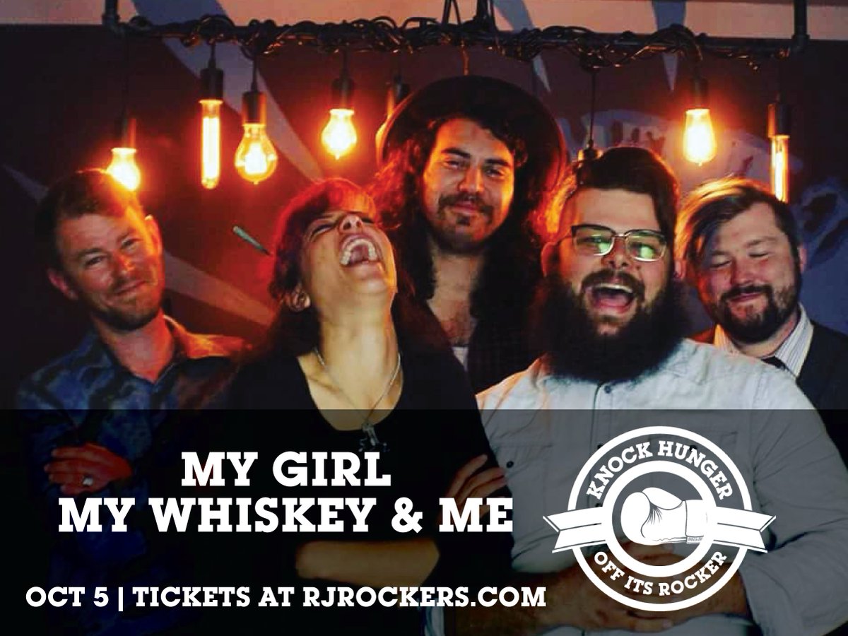 We’ve got an excellent line-up, including My Girl My Whiskey &amp; Me for our first-ever ROCKTOBERFEST October 5th! Get your tkts now at rjrockers.com 
#rjrockersbrewery #rjrocktoberfest #downtownspartanburg #onespartanburg #supportlocal #knockhunger
