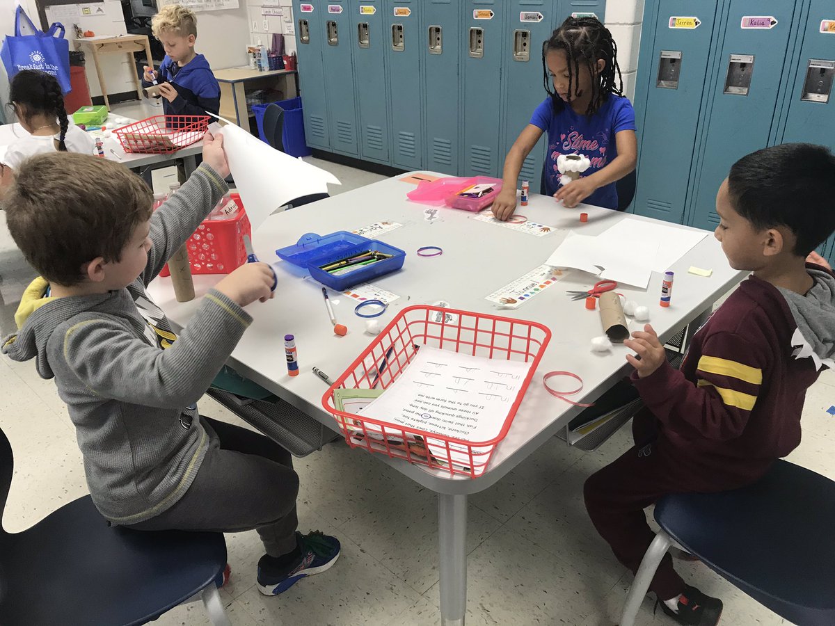 Kinderwright's tweet photo. We are wrapping up our unit on becoming play experts. We took some time to invent our own toys! Then we asked and answered questions about our inventions. #mckinleykinder #playexperts https://t.co/j1SCfXYvd7