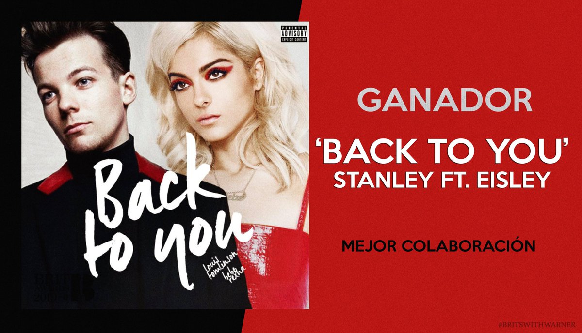 BBCRADIORP's tweet photo. GANADOR DE LA CATEGORÍA MEJOR COLABORACIÓN.
'Back To You' de @sIagnoise @petitlavande
¡Todo el equipo de BBC Radio 1 y Warner Music te mandamos muchas felicitaciones! #BRITSWITHWARNER https://t.co/HR3w3zXbFx