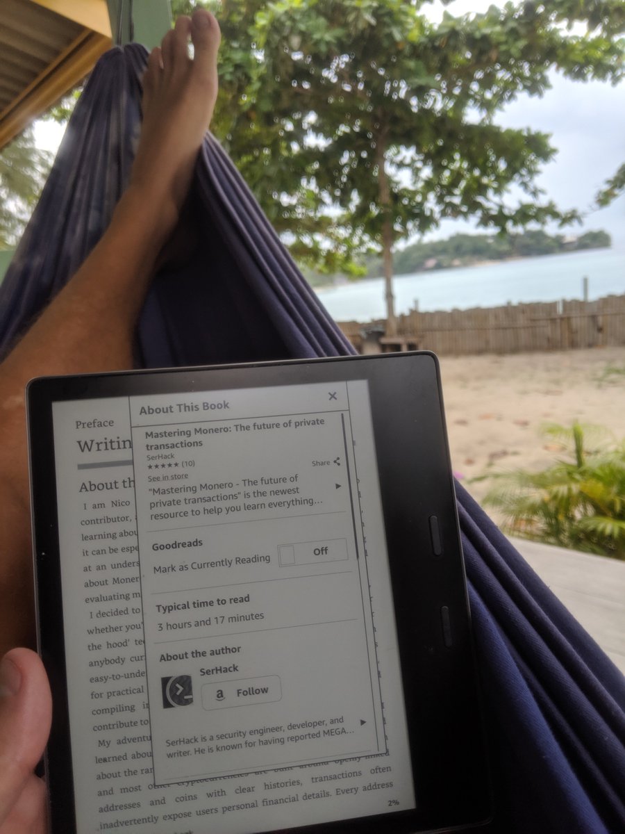 abrkn's tweet image. Sunday reading: Mastering Monero