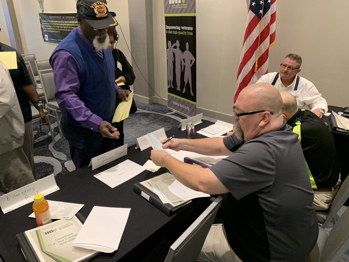 DavVirginia's tweet photo. #VaFall19 2nd DEC Meeting is over- testing up until dinner and a fun evening ! https://t.co/W8WQz84lDd
