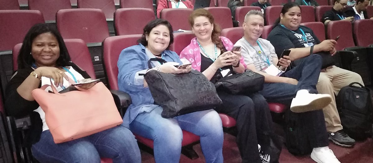 AMEDIPA_'s tweet photo. Culmina el primer día del #WCPanama2019 y nos sentimos orgulloso que los asociados invitados a participar, disfrutarán esta oportunidad de conocimientos.
Gracias a la Comunidad WordPress Panamá @WordcampPanama https://t.co/ImqdvaTlLN