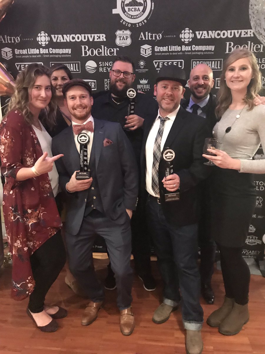 vibrewing's tweet photo. Couldn’t be prouder of our team @bcbeerawards. 

Lager &amp; Strong Beer: 3rd Place Dominion Dark Lager 

Lager &amp; Strong Beer: 1st place Hermannator Ice Bock

Best Package Design: Pod Pack 
#takesateam #bcbeerawards https://t.co/4EnjwMorlX