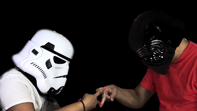 ROCK PAPER SCISSORS CHALLENGE KYLO REN VS STORM TROOPER  VIDEO: https://t.co/8oSTiVmmwf https://t.co