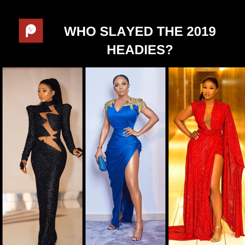 PulseNigeria247's tweet photo. We just want to check something, Who do you think killed it the most at the Headies?

A. Mercy
B. Toke 
C. Tacha 

#headies #13thHeadies #Headies2019 https://t.co/njvuGnUtFi