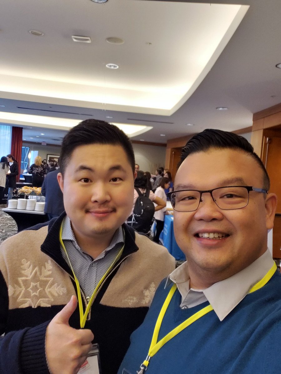 FDUVan_Career's tweet photo. So nice to see FDU Staff, Alumni, and Students take part in this weekend's Immigrant Professionals Conference. Hope  this will inspire your personal leadership development as well as model leadership virtues to those we teach #IPC2019 #LeadershipMatters #mosaicbc @FDUVanouver https://t.co/gNiPvN2UPo