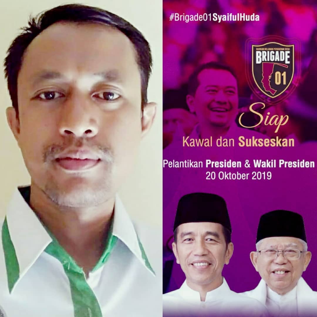 #Brigade01SyaifulHuda 
#Brigade01SyaifulHuda
#Brigade01SyaifulHuda
MENGUCAPKAN SELAMAT KEPADA PAK JOKOWI DAN KH.MARUF AMIN SEBAGAI PRESIDEN DAN WAPRES 2019-2024
<a href="/jokowi/">Joko Widodo</a> 
<a href="/cakimiNOW/">A Muhaimin Iskandar</a> 
<a href="/SyaifulHooda/">Syaiful Huda</a>