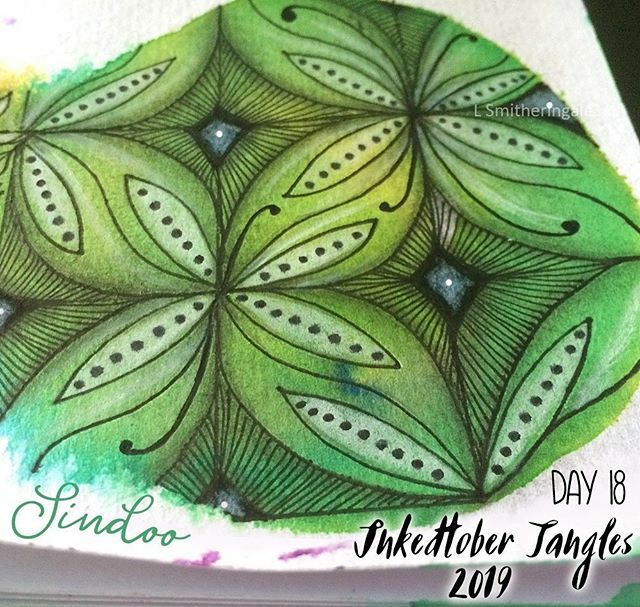 colourtangle's tweet photo. DAY 8 Sindoo

#inktober2019 #inktobertangles2019 #zentanglepatterns #zentanglelovers https://t.co/m90RuRgNgI https://t.co/EoPKMhVgvk