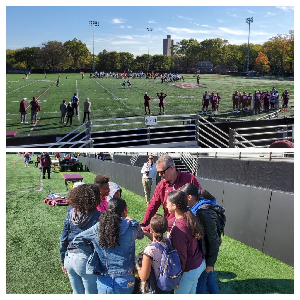 NSLA students cheered on the Fordham Rams as they faced Leigh