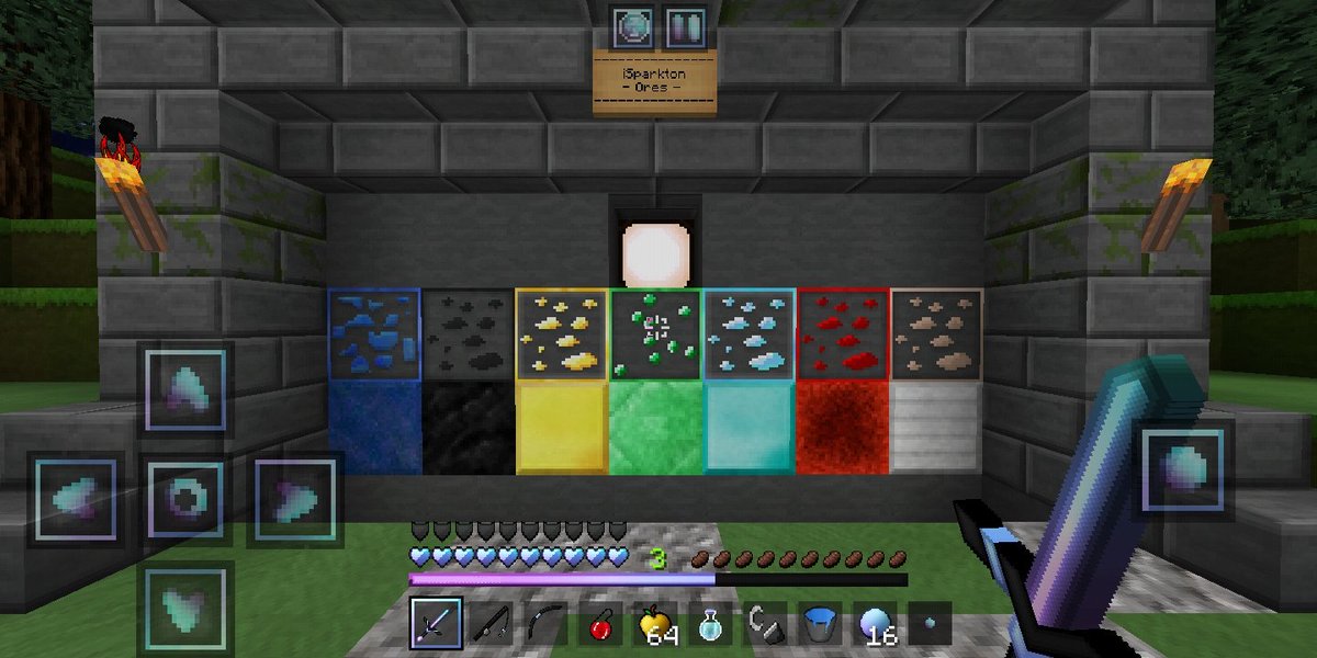 ErickoGamerYT's tweet image. ϟ  Vaporwave [128x] 

▪Version: 1.2 / 1.4 / 1.7 / 1.8/ 1.9 / 1.10 / 1.11 / 1.12 / 1.13

◆ Credits:
▪ PC: @tiredrico
▪ PE: @ErickoGamerYT × @ImAzxreh

◆ Resolution:
▪ Items: [128x]
▪ Blocks: [128x]

Like ❤ And RT 🔄? 

◆ DL: youtu.be/k_6pAJm_RHk