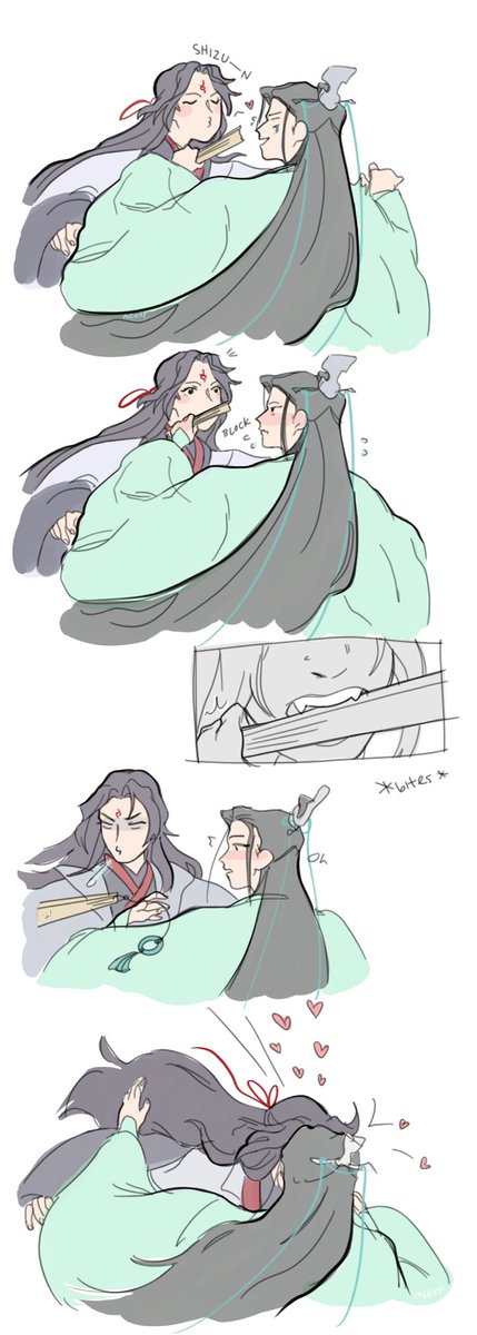 agexp_'s tweet photo. binghe goes in for the KISS
#人渣反派自救系统 #ScumVillainsSelfSavingSystem https://t.co/TSCBXJJJKI