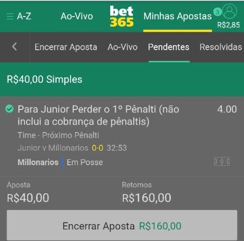 Quando só tem os últimos 40,00 e arrisca logo tudo kk