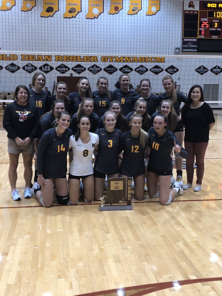 LadyMavsVB's tweet photo. 2019 4A sectional #7 champs!! This group is continuing to accomplish big things and striving for more each match. Road continues with top 16 regional matchup 10am @ Noblesville Saturday October 26 vs. @Chargers_vball @IndianaPrepVB @ihsvca @samueltking #webelongwebecomewebelieve https://t.co/jrpwYXX09v