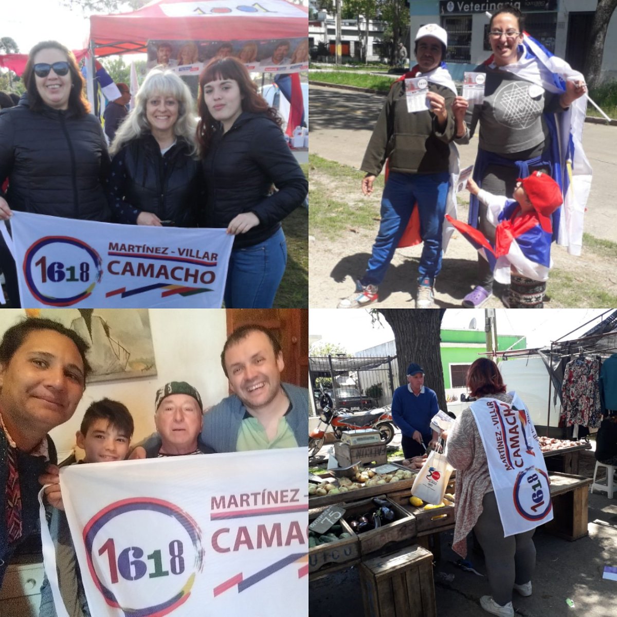 sebasti51491682's tweet photo. La #Lista1618 militando en todo el País!! #MaestroCamacho #martinezpresidente #MartinezVillar #VamosMaestro #VotoAlMaestro #CamachoDiputado #ElNuevoImpulso #SUMATEaFEP #LaOlaEsperanza #fep https://t.co/Q97twTbOJB