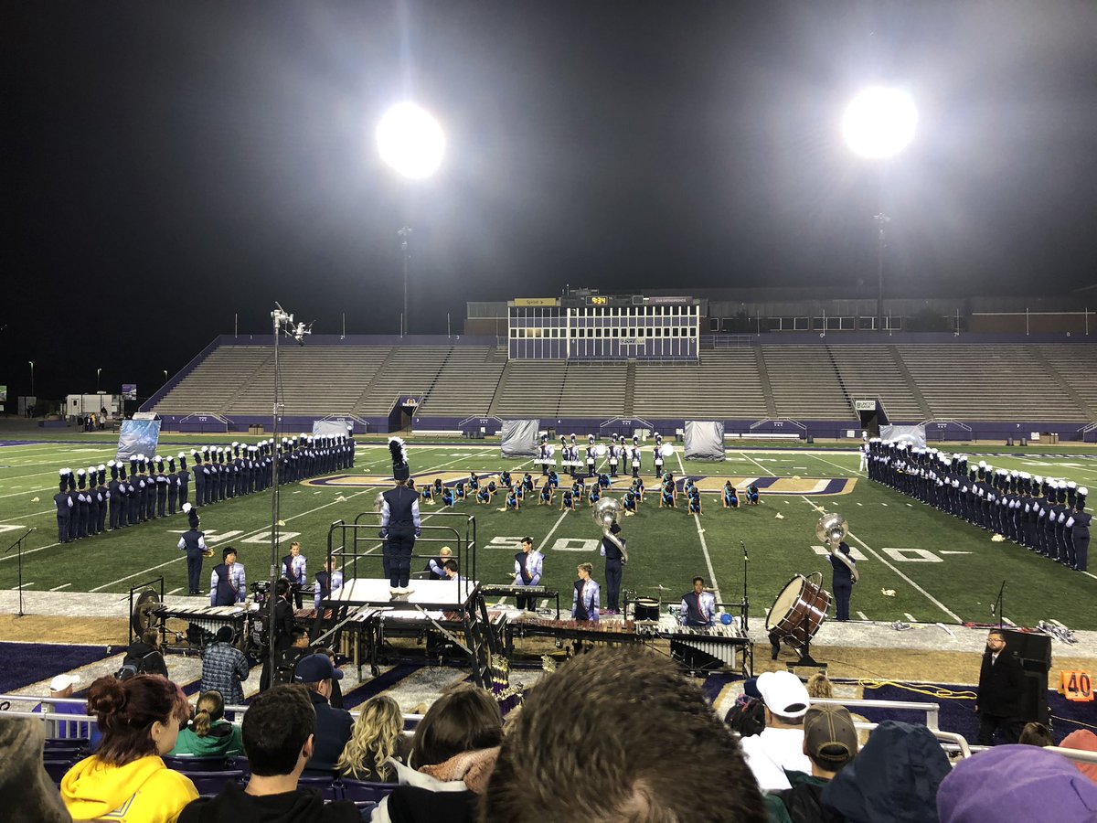 10 years ago I stepped onto this field for my first POC... where has the time gone? I’m not crying... you’re crying. #JMUPOC Let’s go HHS!!