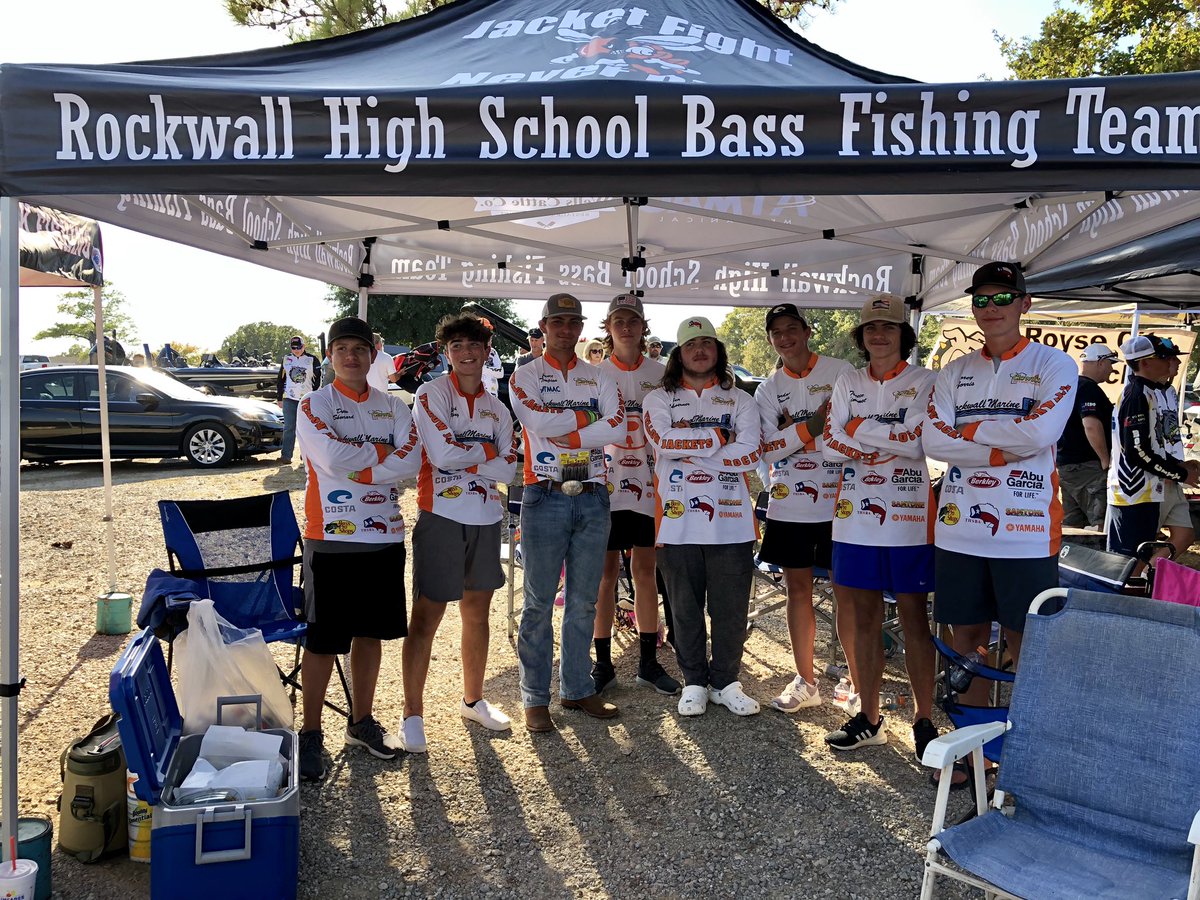 teachertire's tweet image. Rockwall High School Fishing Club came in 2nd Place today with 3 teams finishing in the top 10.  Corey and Jordan placed 8th out of 181 boats at Richland Chambers lake. #12.1pounds #5fish #THSBA #centralDivision #Rockwall_HS @Corey_Morris5