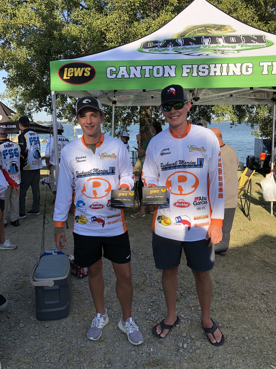 teachertire's tweet image. Rockwall High School Fishing Club came in 2nd Place today with 3 teams finishing in the top 10.  Corey and Jordan placed 8th out of 181 boats at Richland Chambers lake. #12.1pounds #5fish #THSBA #centralDivision #Rockwall_HS @Corey_Morris5