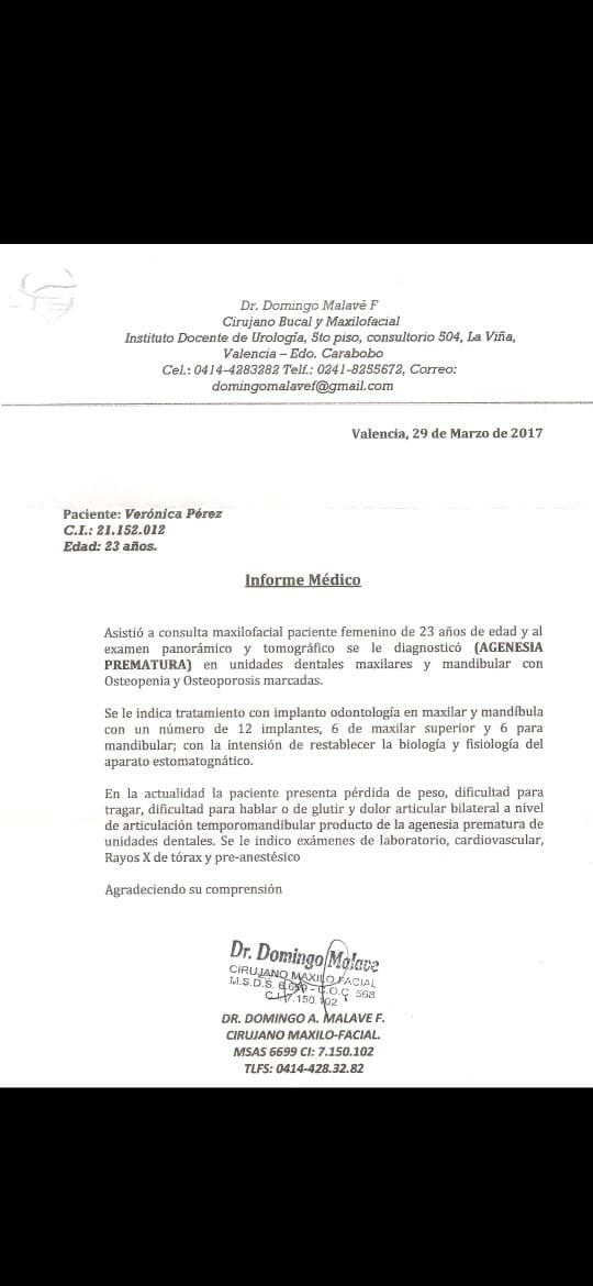 jtortolerom's tweet photo. Estamos uniendo esfuerzo para ayudar a Veronica venezolana de 26 años quien padece de Displacía Dentinaria Tipo I una enfermedad degenerativa que causa la pérdida de toda su dentadura con terribles consecuencias. @RodriguezGladys Ayudémosla a través de https://t.co/wC0va4zU0k https://t.co/HMYSem50Xa