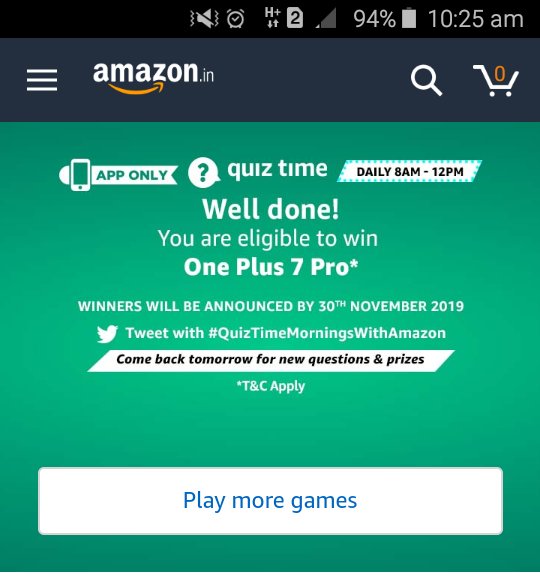 NooraniParween's tweet photo. #QuizTimeMorningsWithAmazon https://t.co/uoJ4ibVk3m
