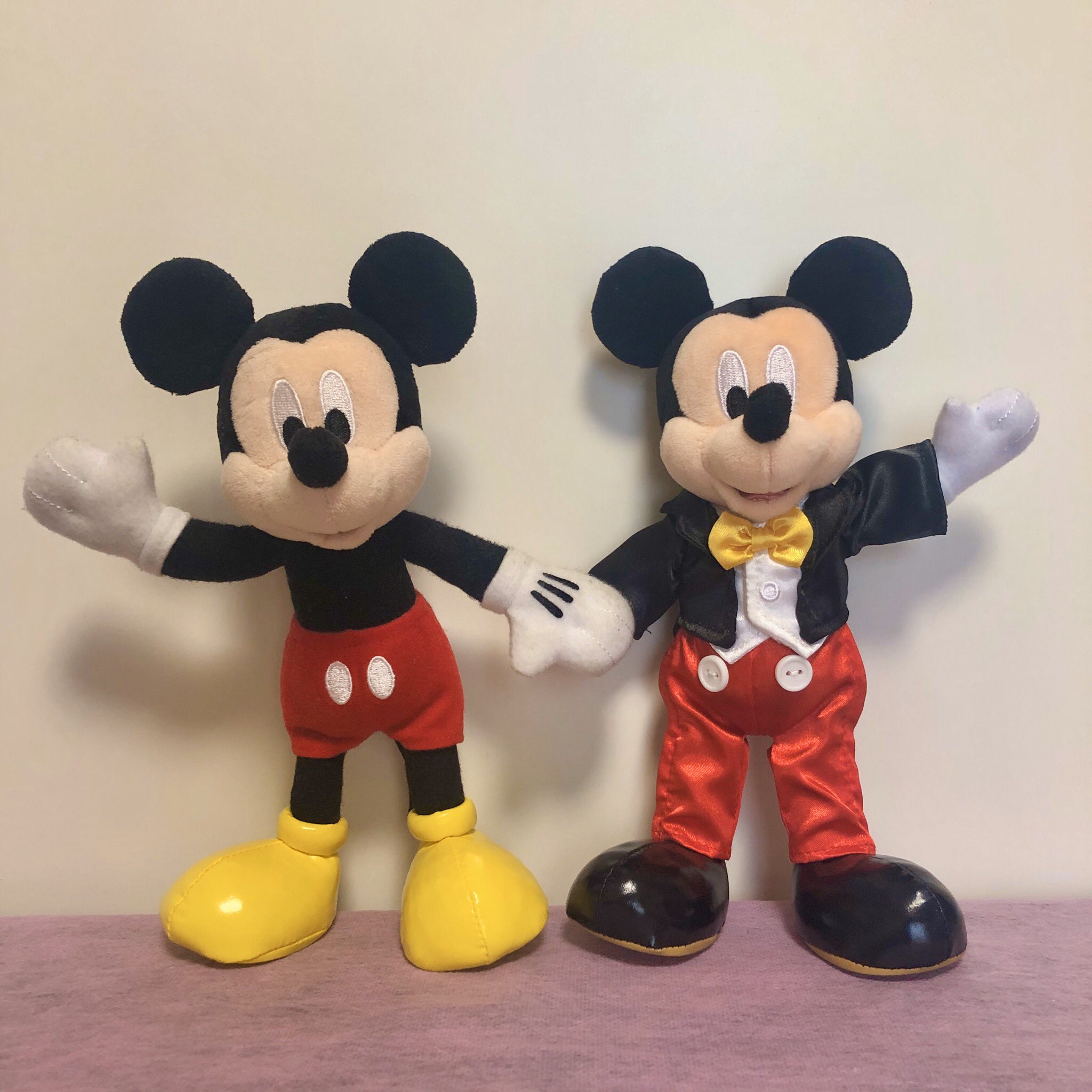 40周年 ミッキー ミニー ポージープラッシー 旧ポージーミッキー ディズニー 40周年 ポージープラッシー ミッキー