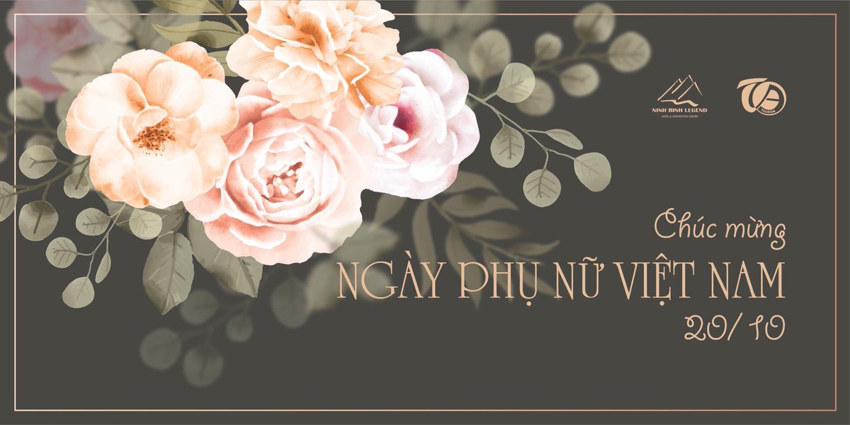 HotelNinh's tweet photo. CHÚC MỪNG NGÀY PHỤ NỮ VIỆT NAM 20-10!

Nhân dịp 20/10 Khách sạn Ninh Bình Legend xin gửi tới các chị em phụ nữ những lời chúc tốt đẹp nhất! Chúc chị em ngày càng xinh đẹp, trẻ trung và thành công hơn trong cuộc sống.
#chuc_mung_ngay_phu_nu_vietnam #ninhlegend https://t.co/ekYXsi7TTC