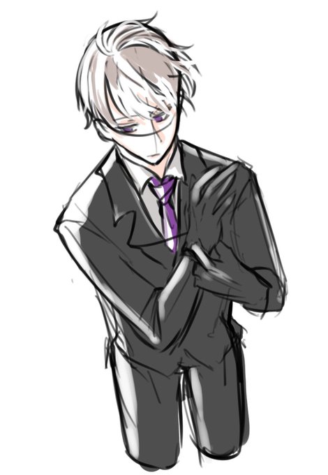 黒スーツのtwitterイラスト検索結果 古い順