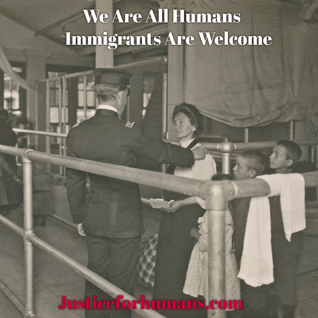 JusticeHumans's tweet image. We are all #humans #justiceforhumans #immigration