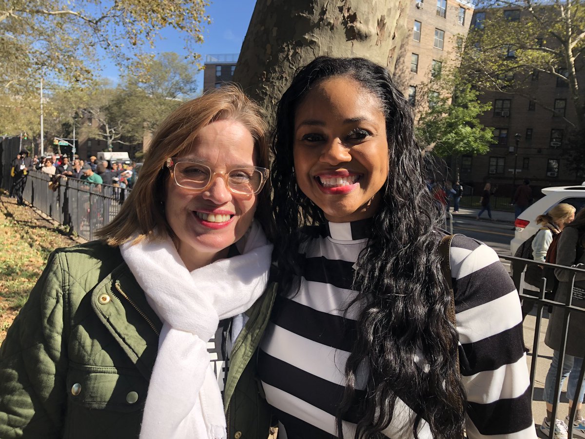 kthalps's tweet photo. Some #bernieBros at the #BernieInQueens rally: #BerniesBack https://t.co/orxuhX51D8