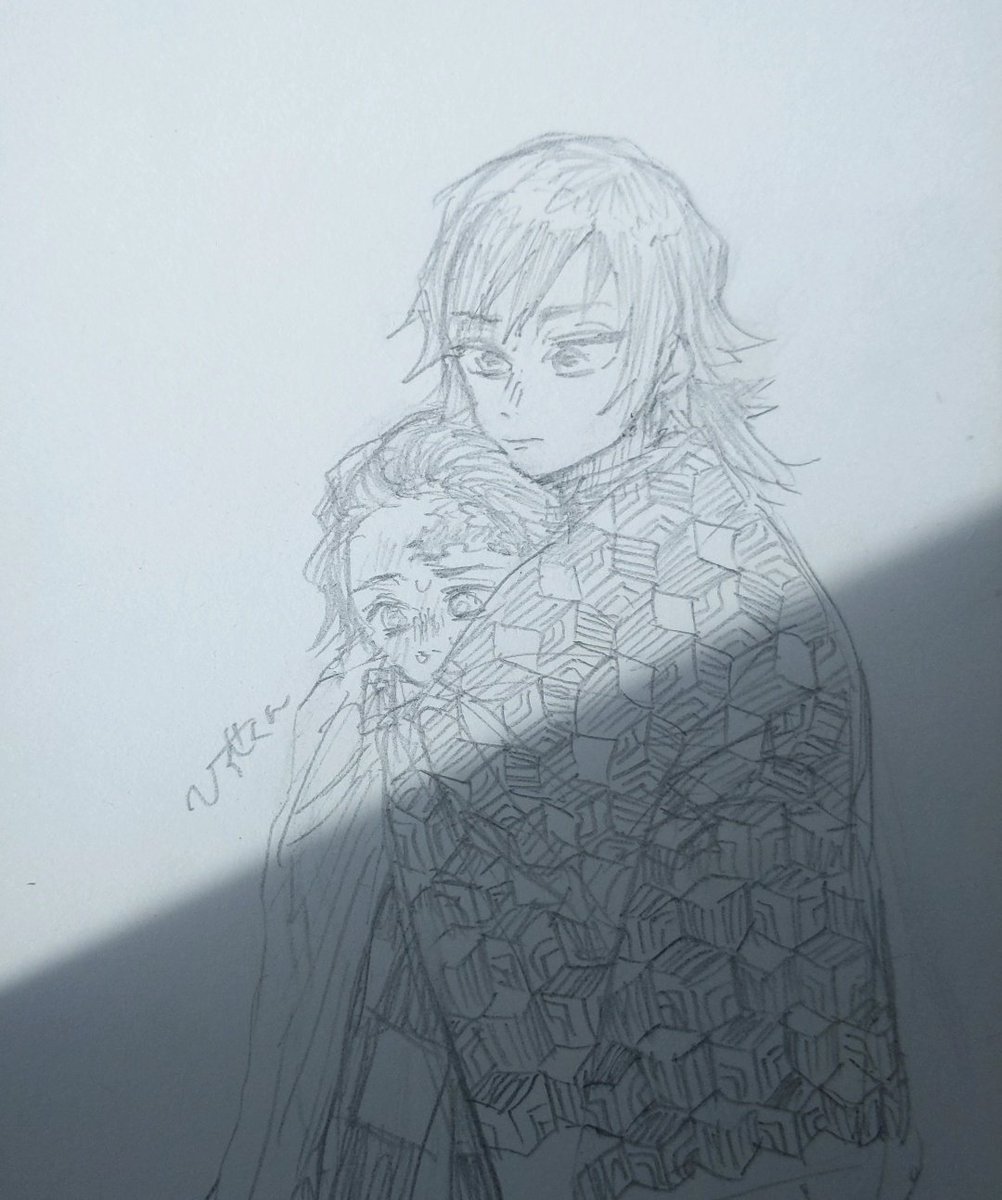 マシマロに入ってた🍑(⚡兄弟)と義炭の2件描いてたん高速バスで描くもんじゃないなめっちゃ揺れる
2枚目のぎゆぴぴはなぜ主犯が照れるんだ…と言う顔 
