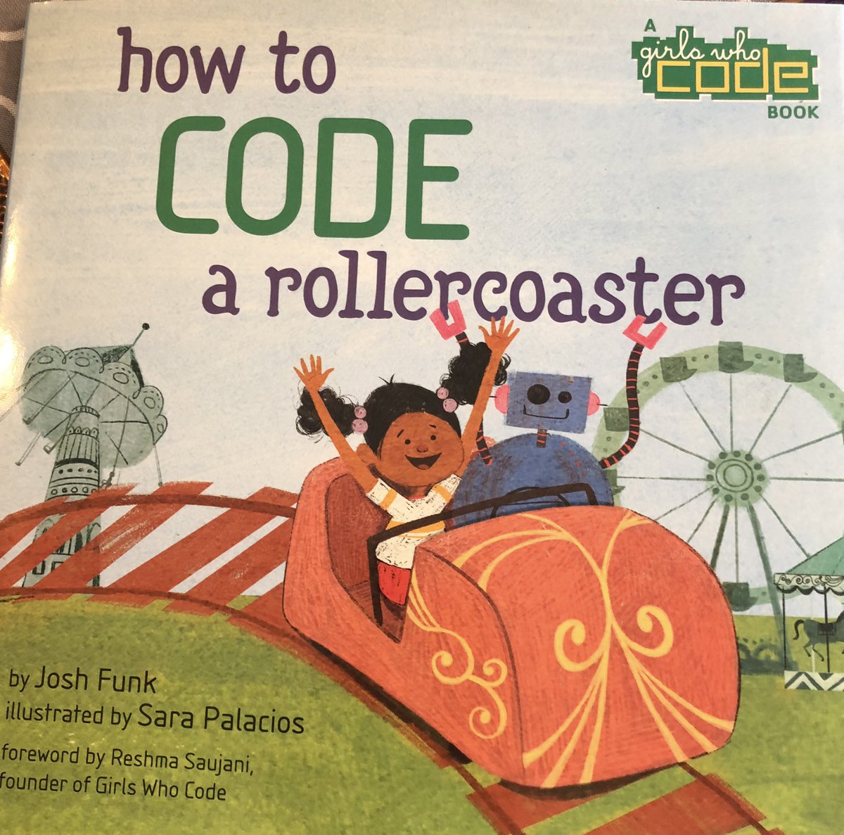 RedcayResources's tweet image. Yay! I just bought a copy of “How to Code a Rollercoaster.” @joshfunkbooks I can’t wait to use it with my @GirlsWhoCode Robots Club Members and Second Graders! #ilovebooks #ilovecoding