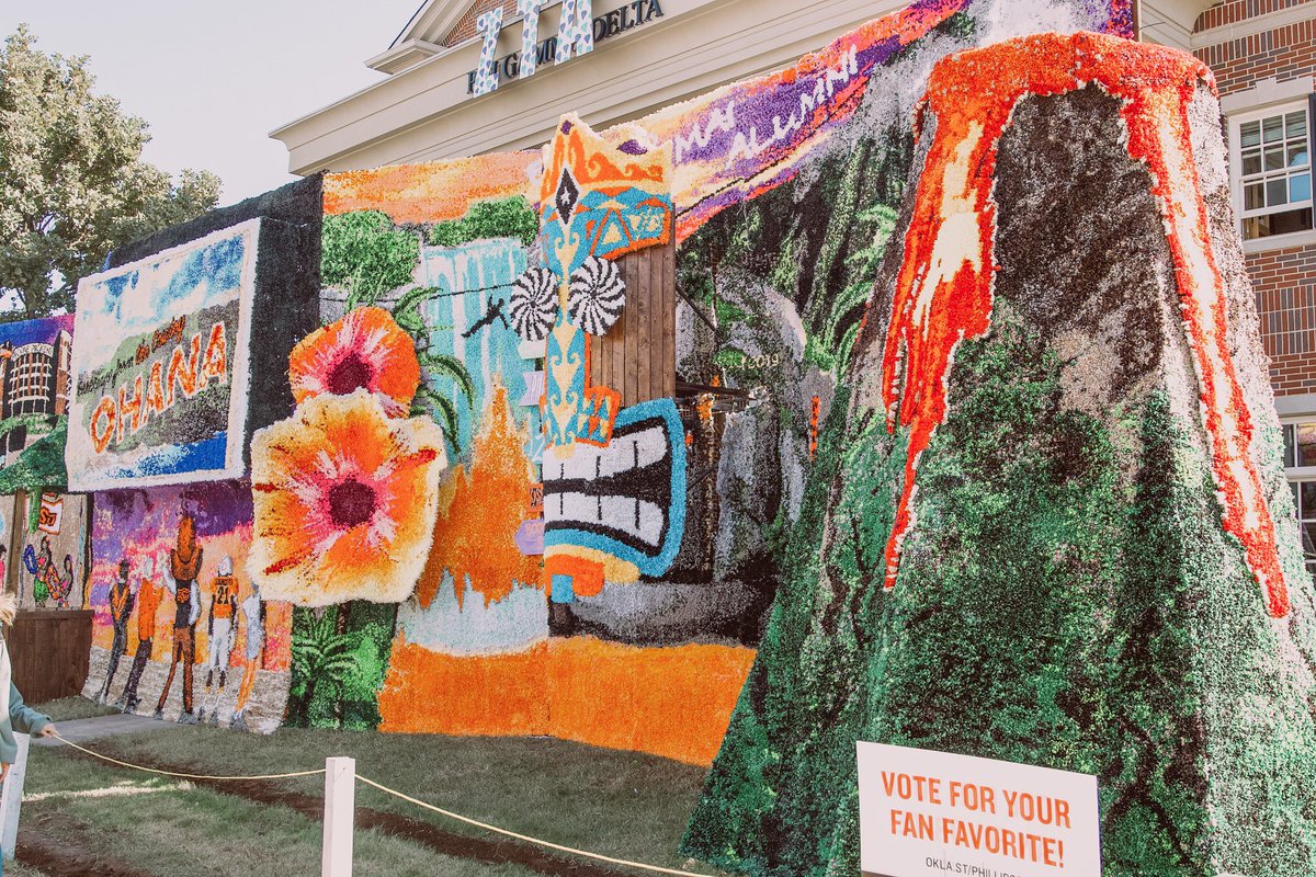 Greetings from the cowboy 🌺 OHANA 🌺 Homecoming 2019 with the men of Phi Gamma Delta will always be one to remember!