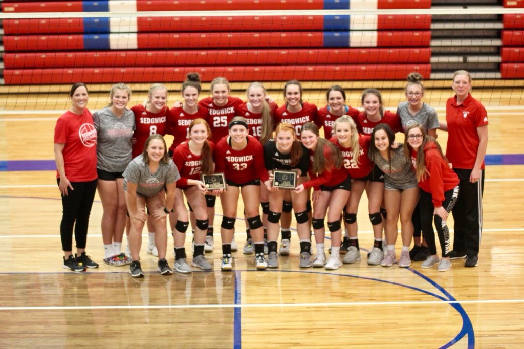 Sedgcardsports's tweet photo. Sedgwick VB finishes league undefeated winning the league tourney today! 37-1! https://t.co/QG9fjzbZk7