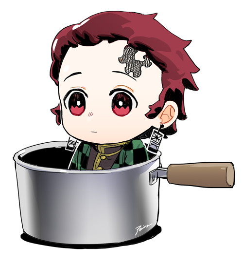 RuintさんがTwitterに投稿した竈門炭治郎(鬼滅の刃)のイラスト。